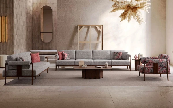 Klismos Sofa Set